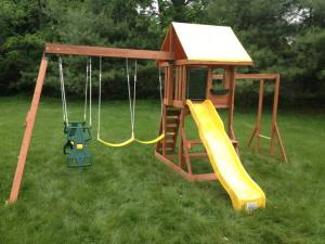 playset assembly and installation